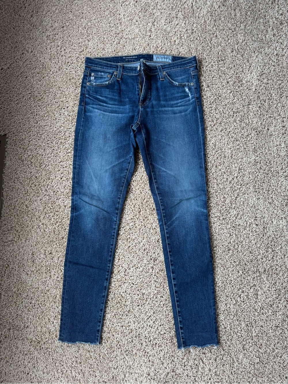 AG Adriano Goldschmied Women's Indigo Skinny Jeans
